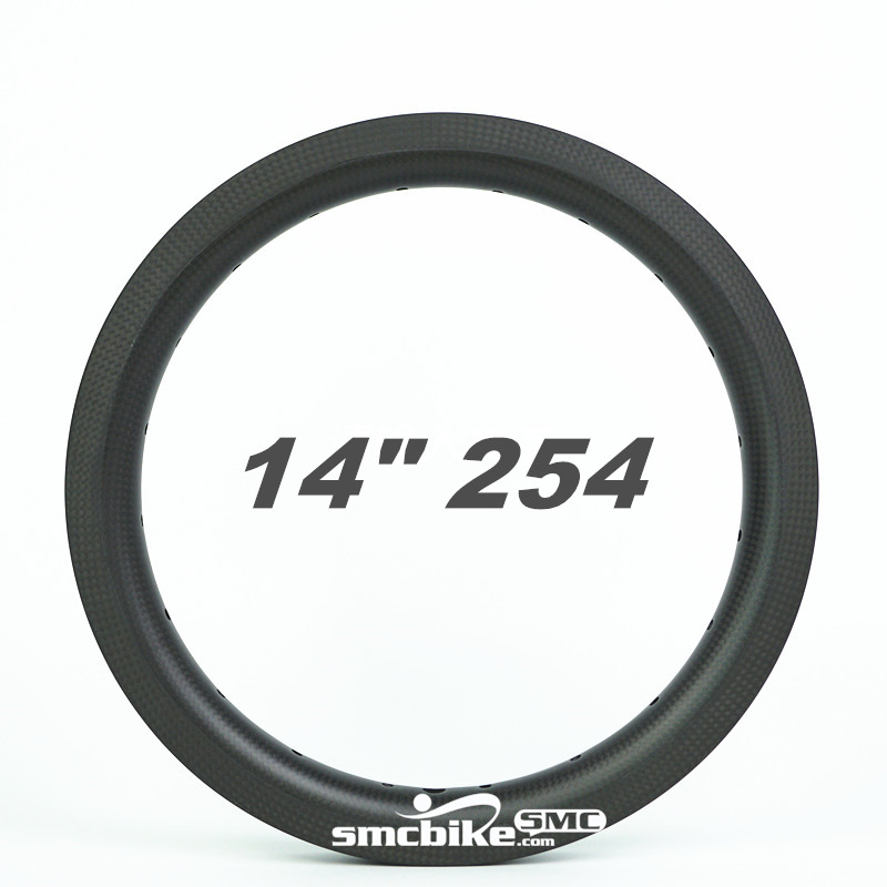 14" 254 Carbon Rims & Wheels