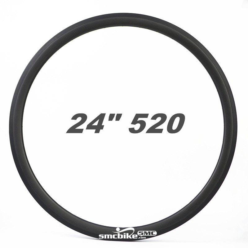 24" 520 Carbon Rims & Wheels