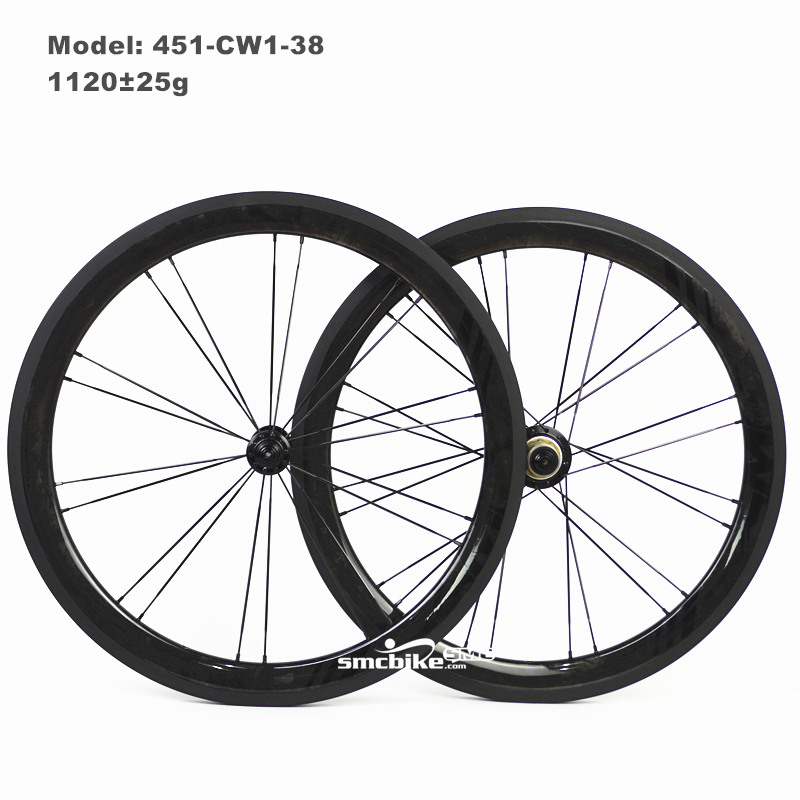 SMC 20" 451 38MM Carbon wheels for Folding bikes