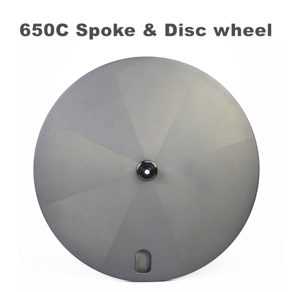 650C Spoke & Disc wheels