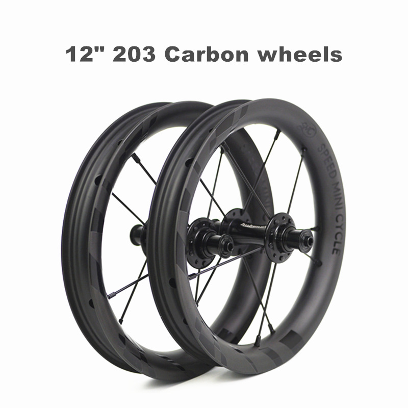 12" 203 Carbon wheels