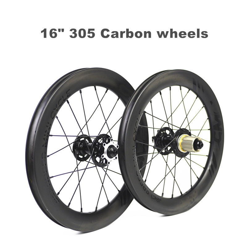 16" 305 Carbon wheels