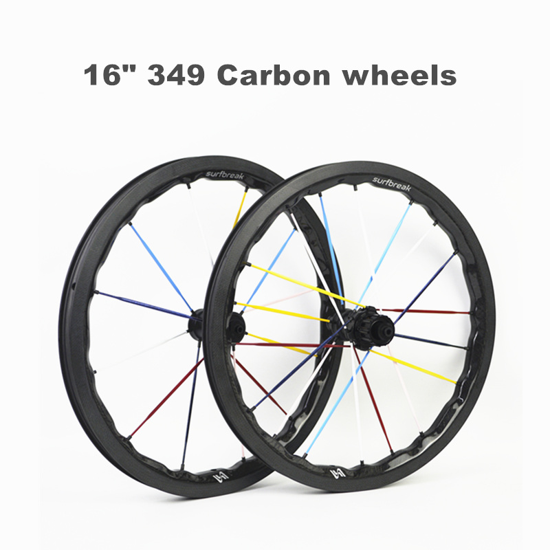 16" 349 Carbon wheels