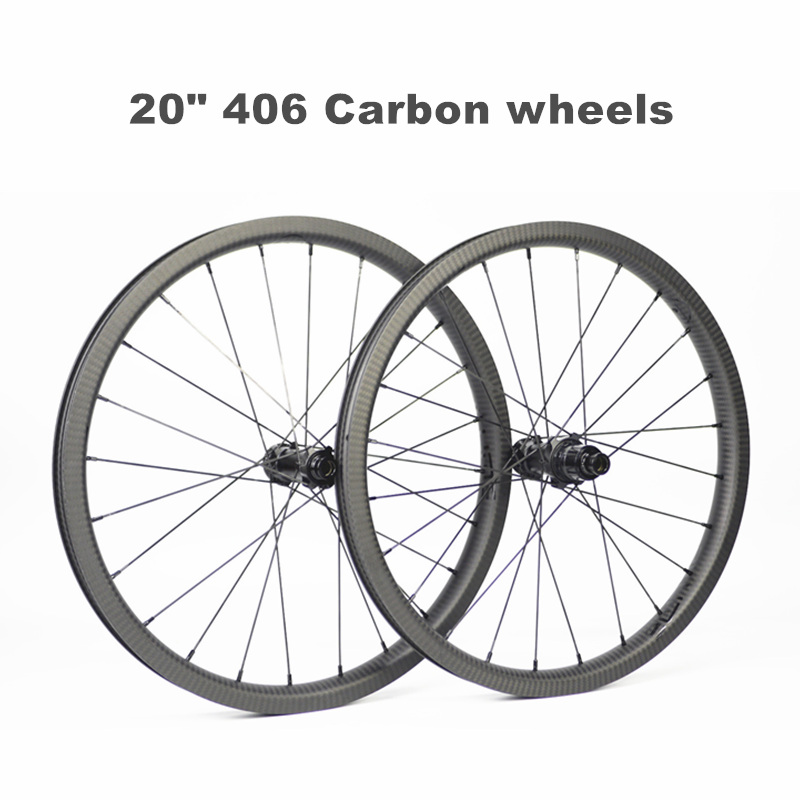 20" 406 Carbon wheels