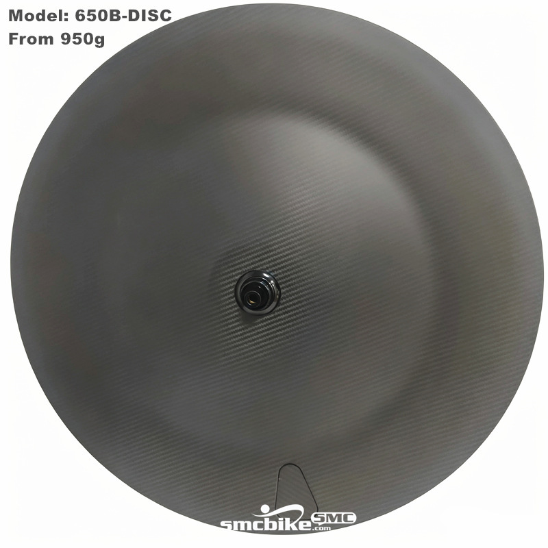 SMC 27.5" 650B  ETRTO 584mm Carbon Disc Wheels for Recumbent Bicycle Handbike