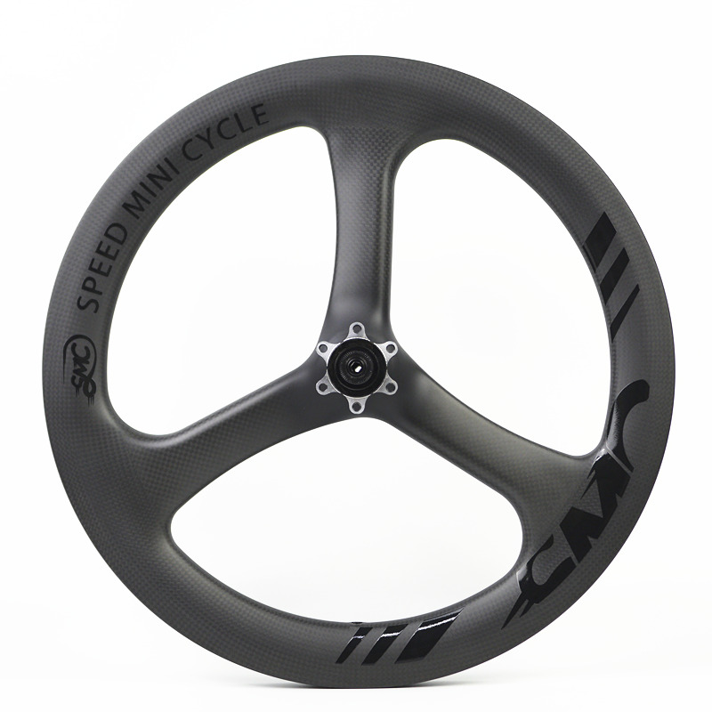 SMC 18inch 355 Tri-spokes carbon wheelset
