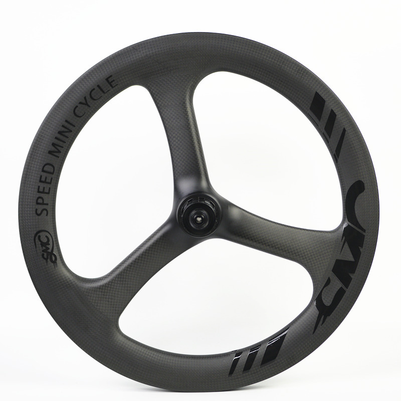 SMC 18inch 355 Tri-spokes carbon wheelset