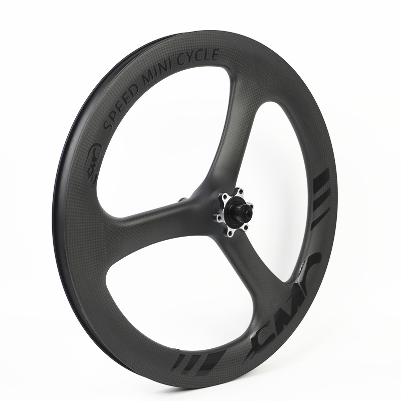 SMC 18inch 355 Tri-spokes carbon wheelset