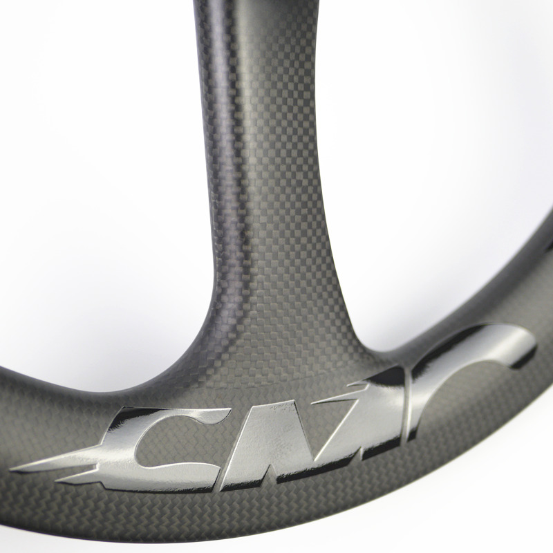 SMC 18inch 355 Tri-spokes carbon wheelset