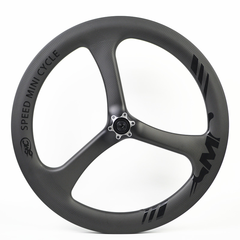 SMC 20inch 406 Tri-spokes carbon wheelset