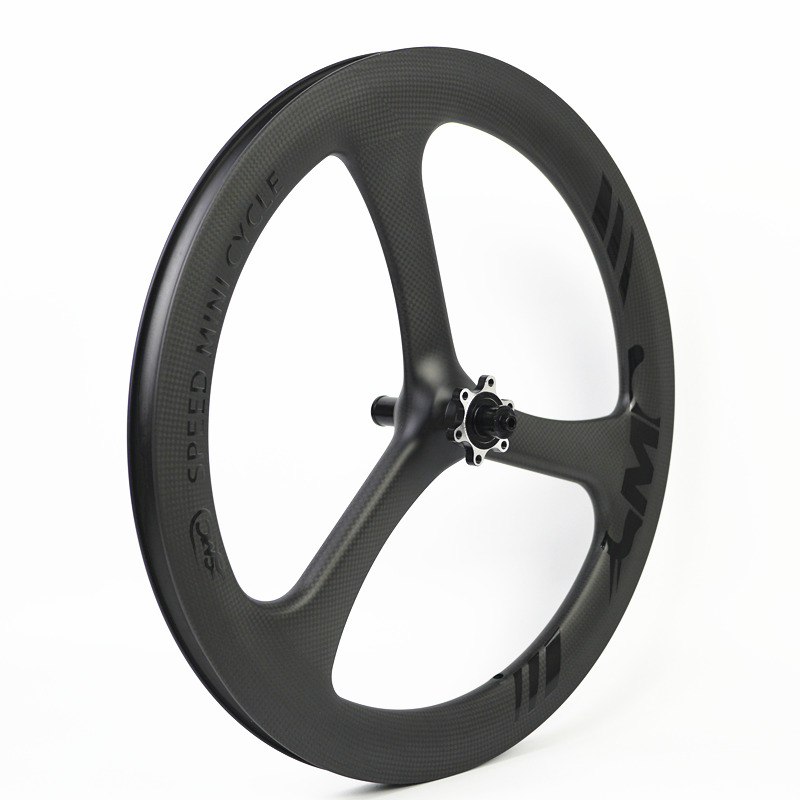 SMC 20inch 406 Tri-spokes carbon wheelset