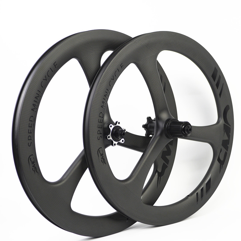 SMC 20inch 406 Tri-spokes carbon wheelset