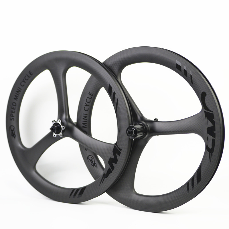 SMC 20inch 406 Tri-spokes carbon wheelset