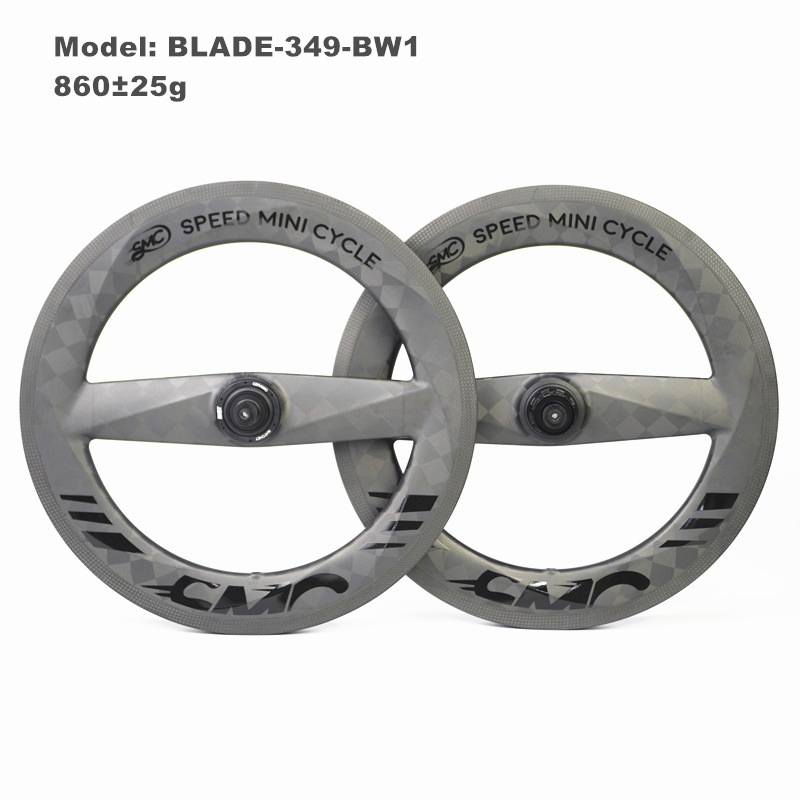 SMC 16inch 349 2-spokes carbon wheelset