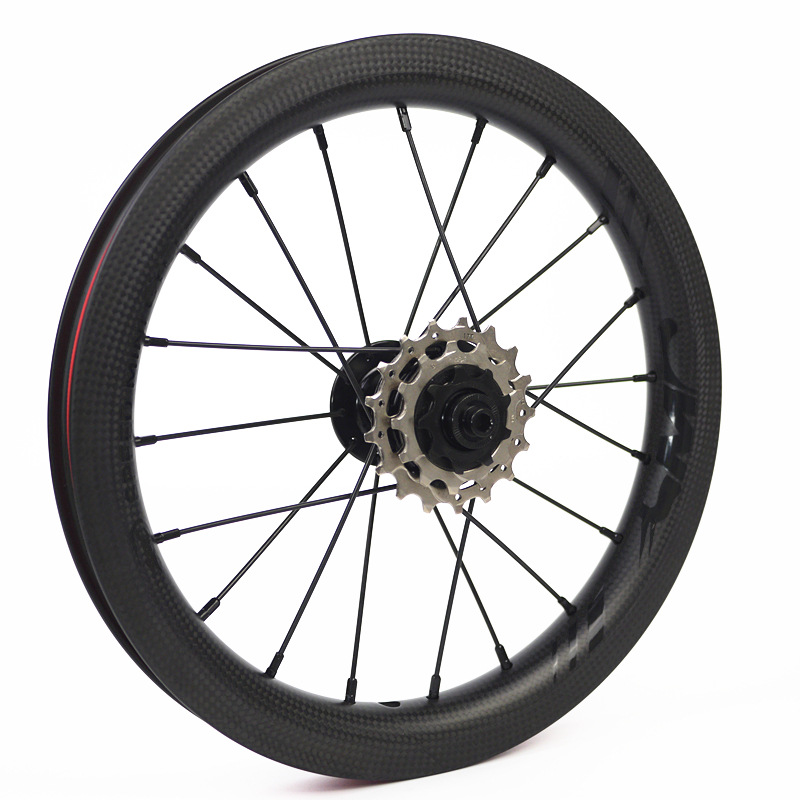 SMC 14inch 254 Brompton carbon wheelset