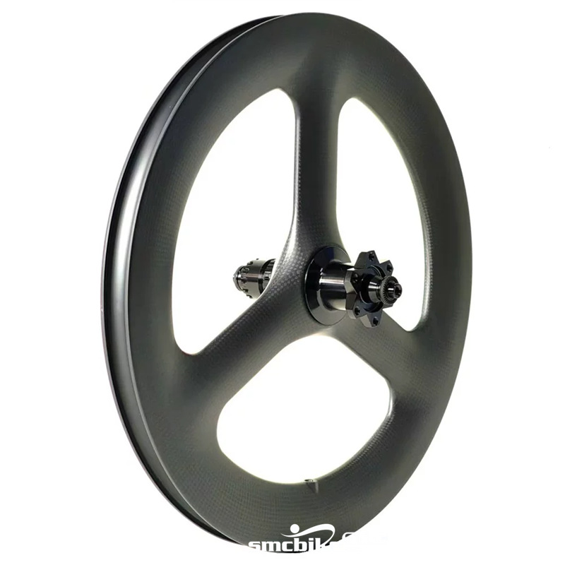 SMC 18inch 355 Tri-spokes carbon wheelset
