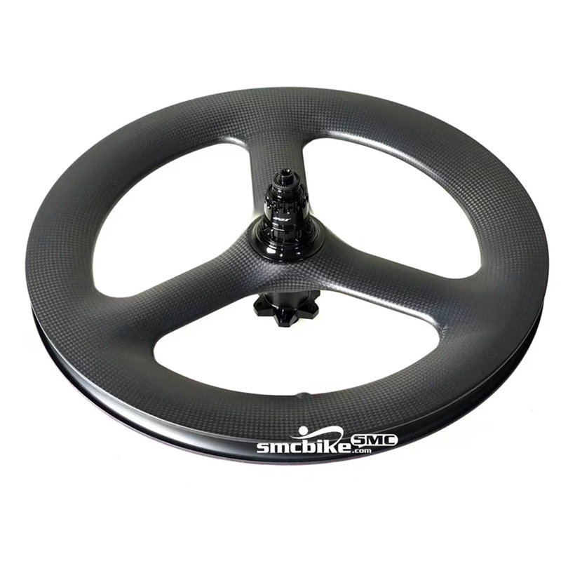 SMC 18inch 355 Tri-spokes carbon wheelset