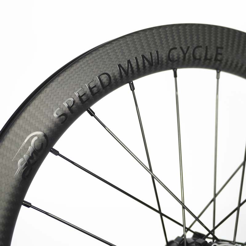 SMC 20inch 406 Birdy disc brake carbon wheel