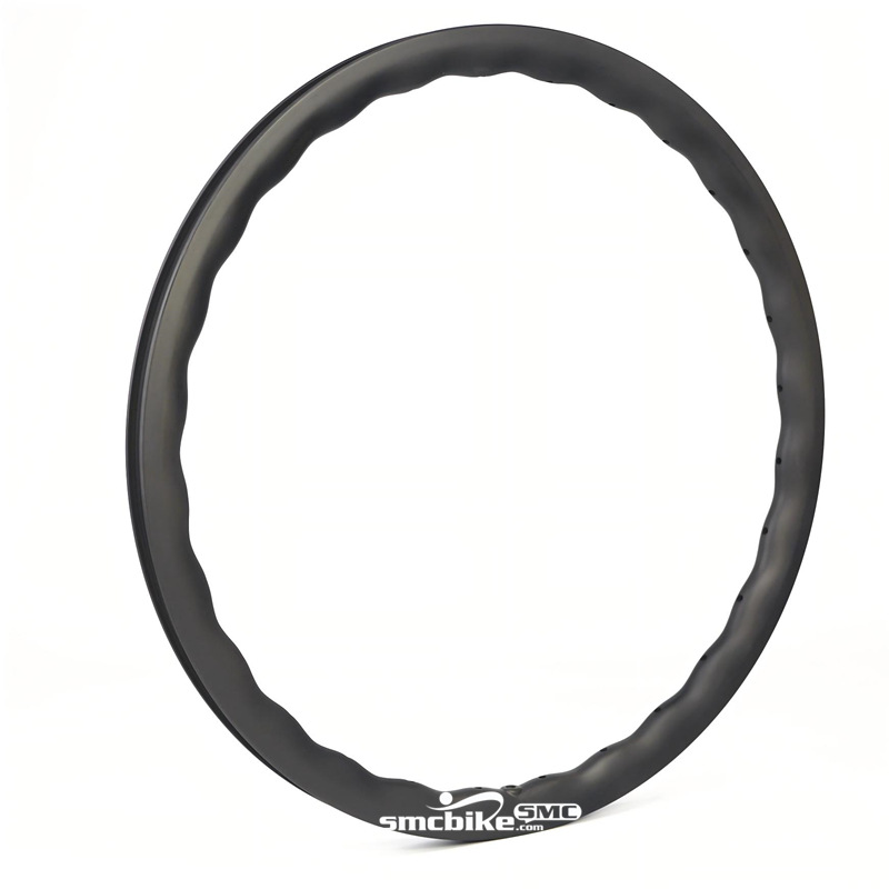 SMC 20inch 451 28&25MM waves carbon rim