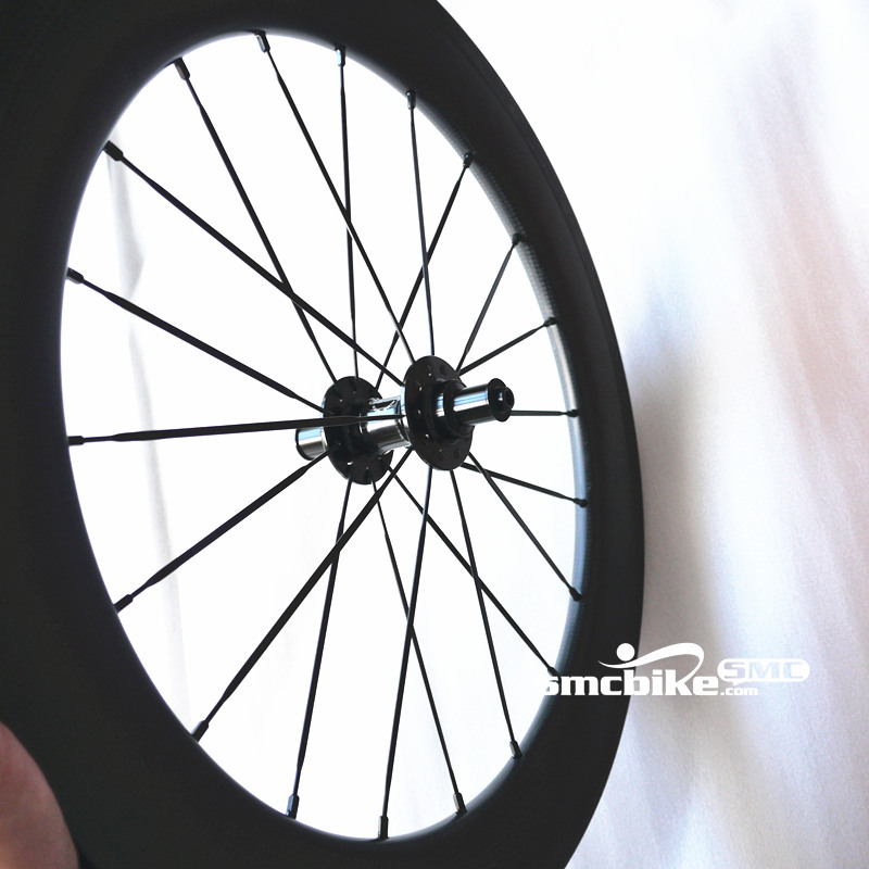 SMC 20 406 50MM Tubeless Carbon Wheelset for Rim Brake Bikes SMC Bike