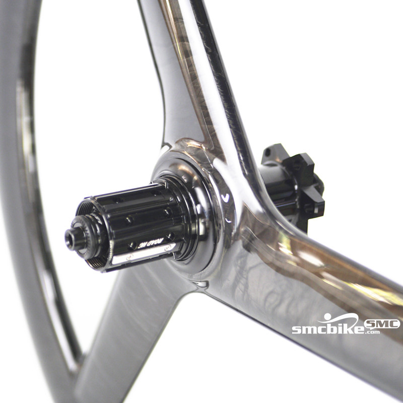 SMC 20inch 451 Tri-spokes carbon wheelset