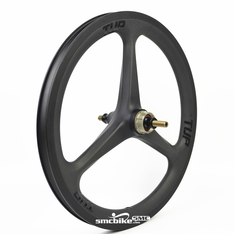 SMC 16inch 349 Tri-spokes carbon wheelset