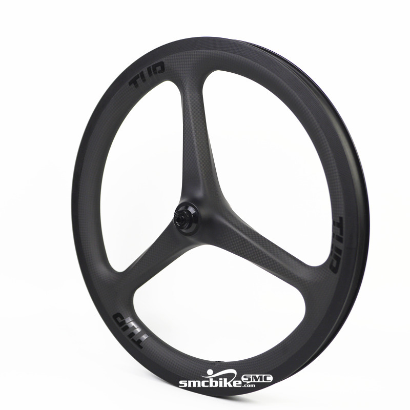 SMC Edge 349 TW5 16 349 Tri spokes Carbon Wheels for Brompton 7 speed Folding Bicycle SMC Bike