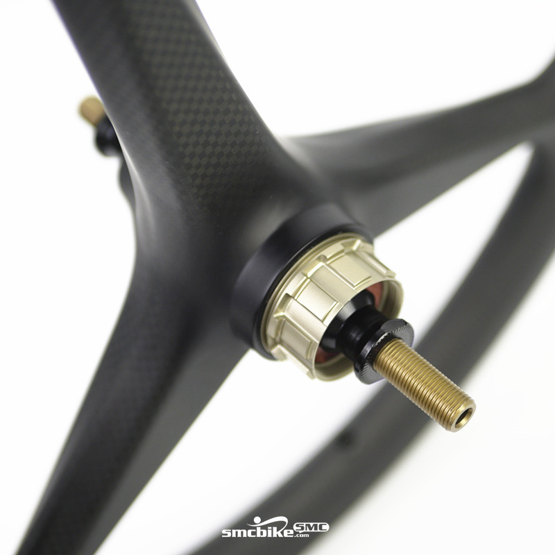SMC 16inch 349 Tri-spokes carbon wheelset