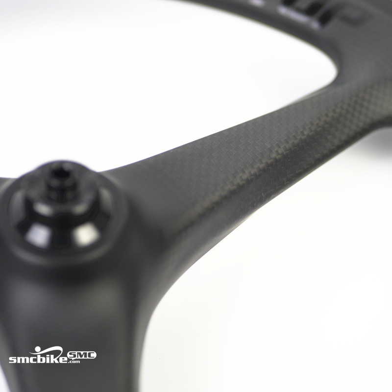 SMC 16inch 349 Tri-spokes carbon wheelset
