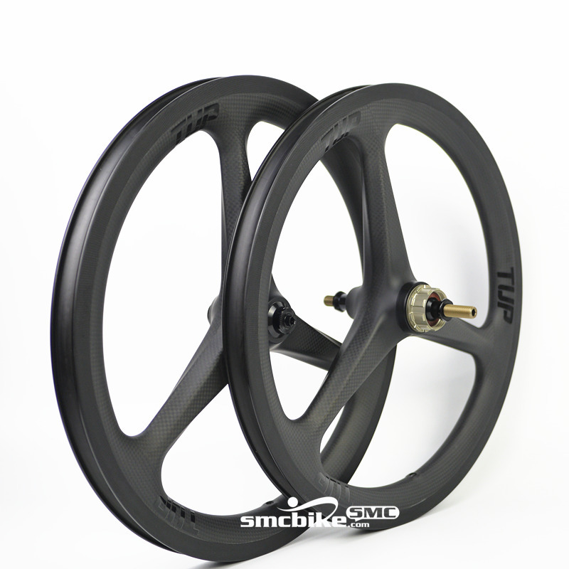 SMC 16inch 349 Tri-spokes carbon wheelset