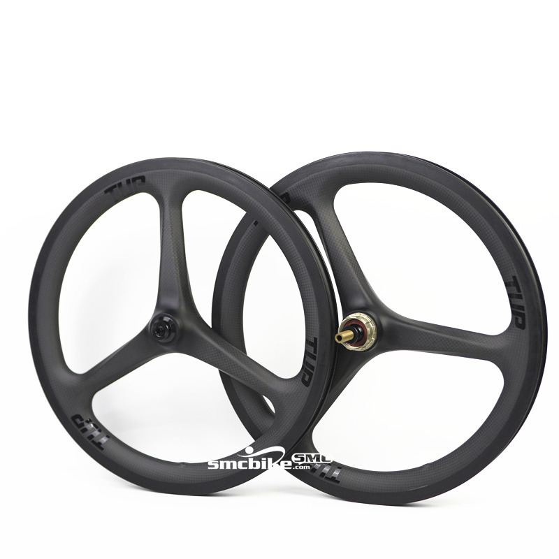 SMC 16inch 349 Tri-spokes carbon wheelset