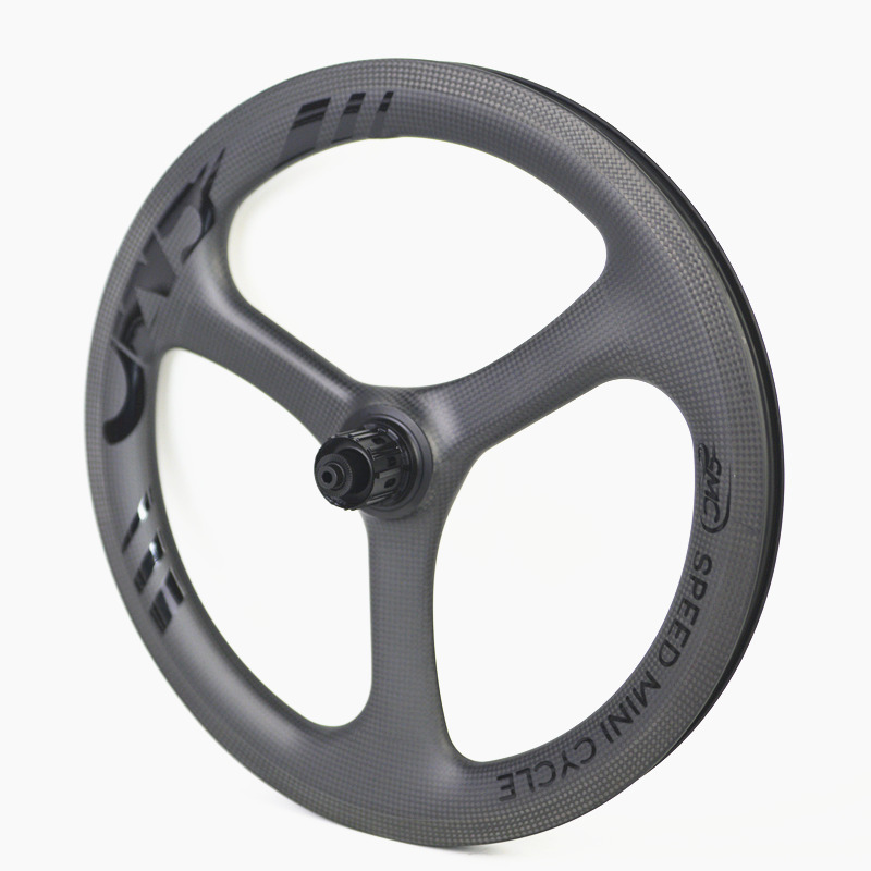 SMC 16inch 349 Tri-spokes carbon wheelset
