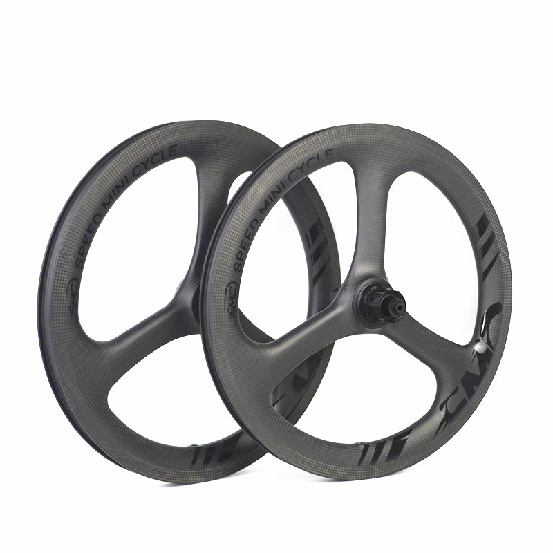SMC 16inch 349 Tri-spokes carbon wheelset