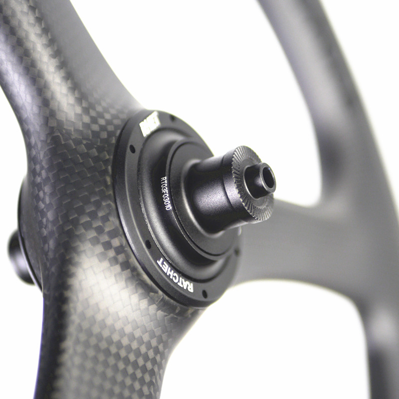 SMC 16inch 349 Tri-spokes carbon wheelset