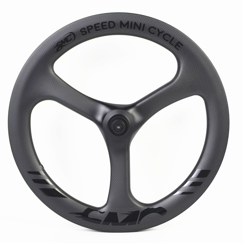 SMC 18inch 355 Tri-spokes carbon wheelset