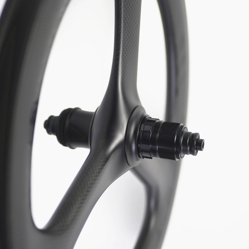 SMC 18inch 355 Tri-spokes carbon wheelset