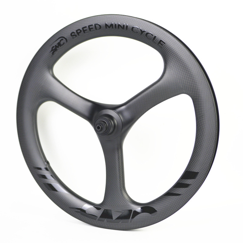 SMC 18inch 355 Tri-spokes carbon wheelset