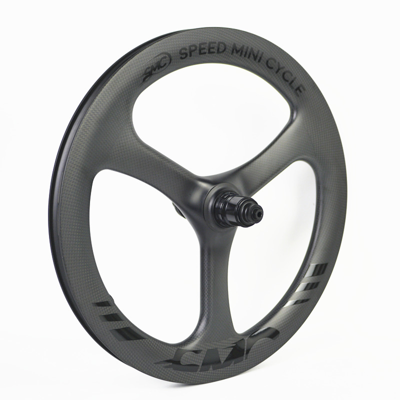 SMC 18inch 355 Tri-spokes carbon wheelset