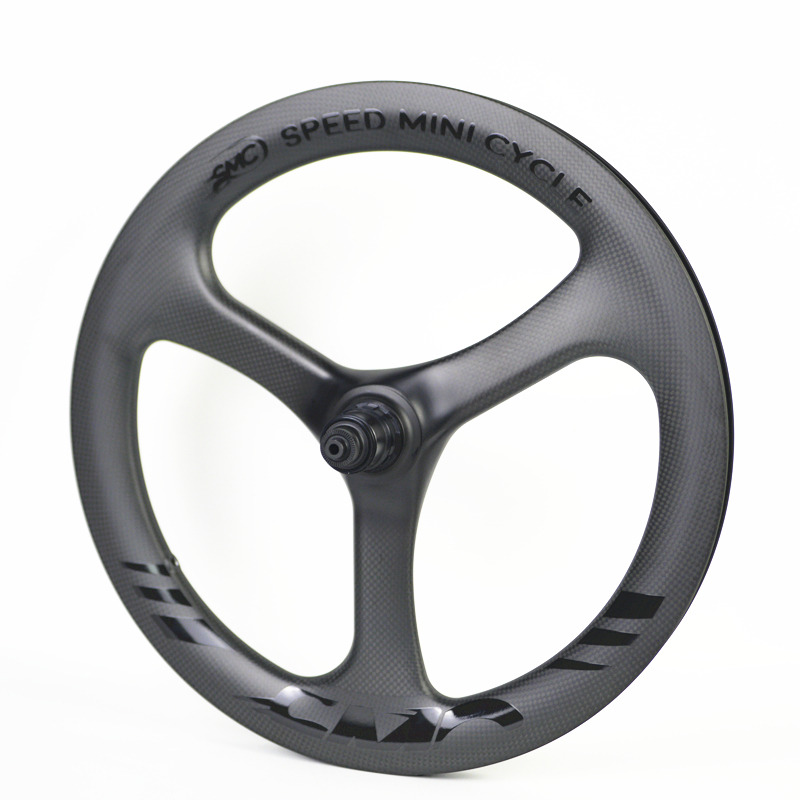 SMC 18inch 355 Tri-spokes carbon wheelset