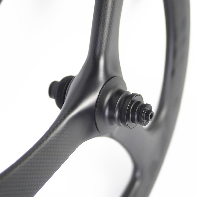 SMC 18inch 355 Tri-spokes carbon wheelset