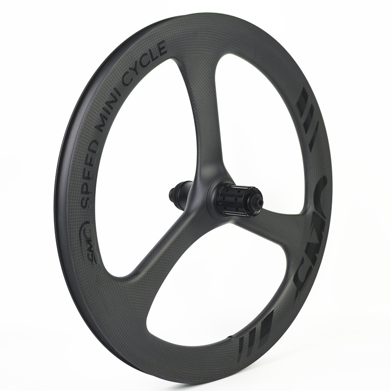 SMC 20inch 406 Tri-spokes carbon wheelset