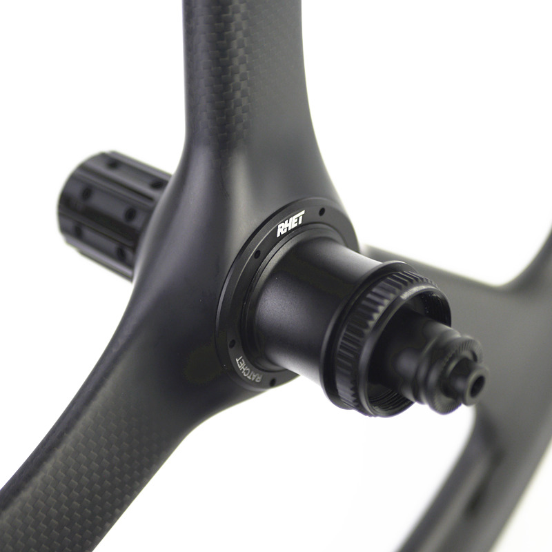 SMC 20inch 406 Tri-spokes carbon wheelset
