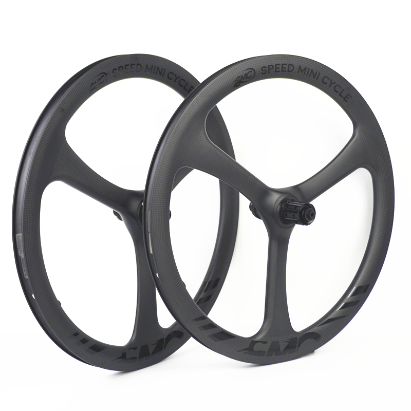 SMC 20inch 451 Tri-spokes carbon wheelset