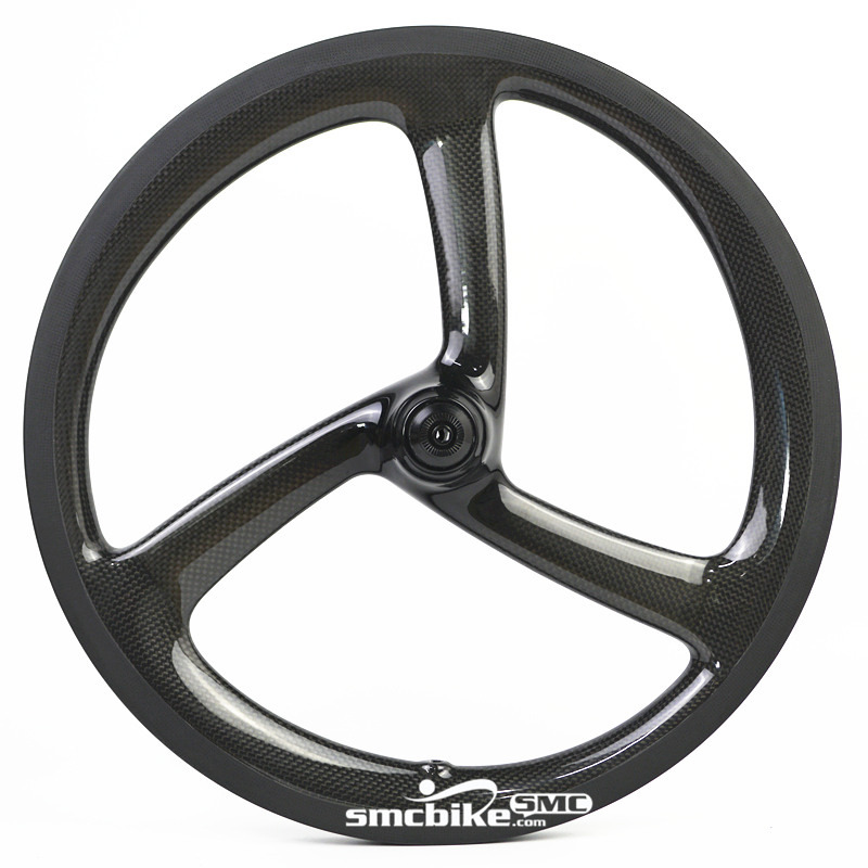 SMC 16inch 349 Tri-spokes carbon wheelset