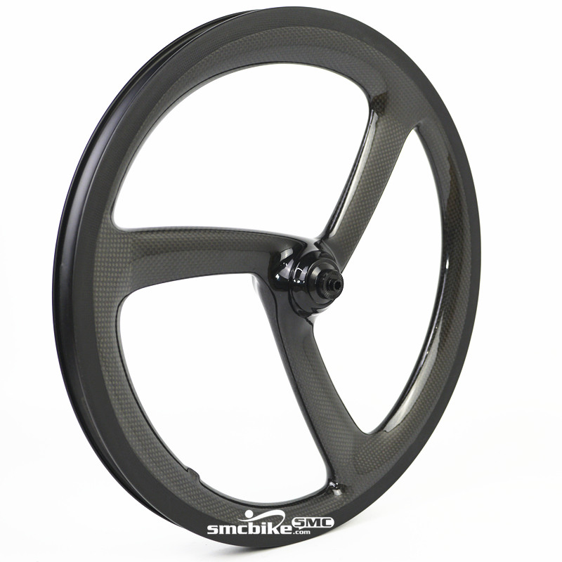 SMC 16inch 349 Tri-spokes carbon wheelset