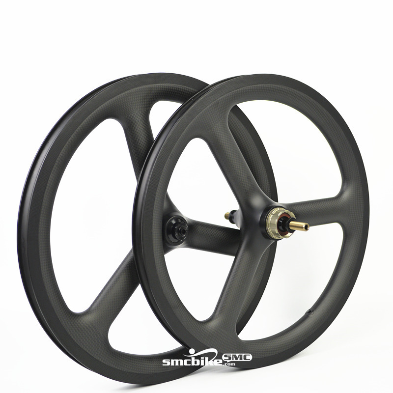 SMC 16inch 349 Tri-spokes carbon wheelset